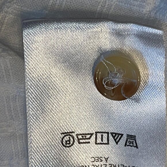 ANTHROPOLOGIE ANTHRO White Cotton Button Down Textured Tunic Cover-up Top - EUC - Picture 10 of 12